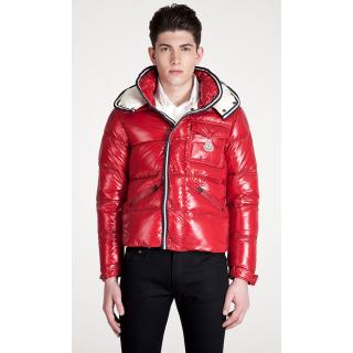Doudoune Moncler Branson Homme Rouge
